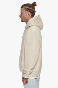 Dropsize Heavy Oversized Center HD Hoodie Coconut Milk