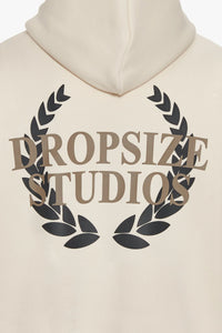 Dropsize Heavy Oversize Studio Hoodie Coconut Milk