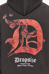Dropsize Heavy Oversized in House Hoodie Washed Black