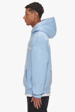 Dropsize Heavy Sky is the Limit Hoodie Baby Blue