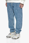 Dropsize Loose Fit Jeans Washed Light Blue