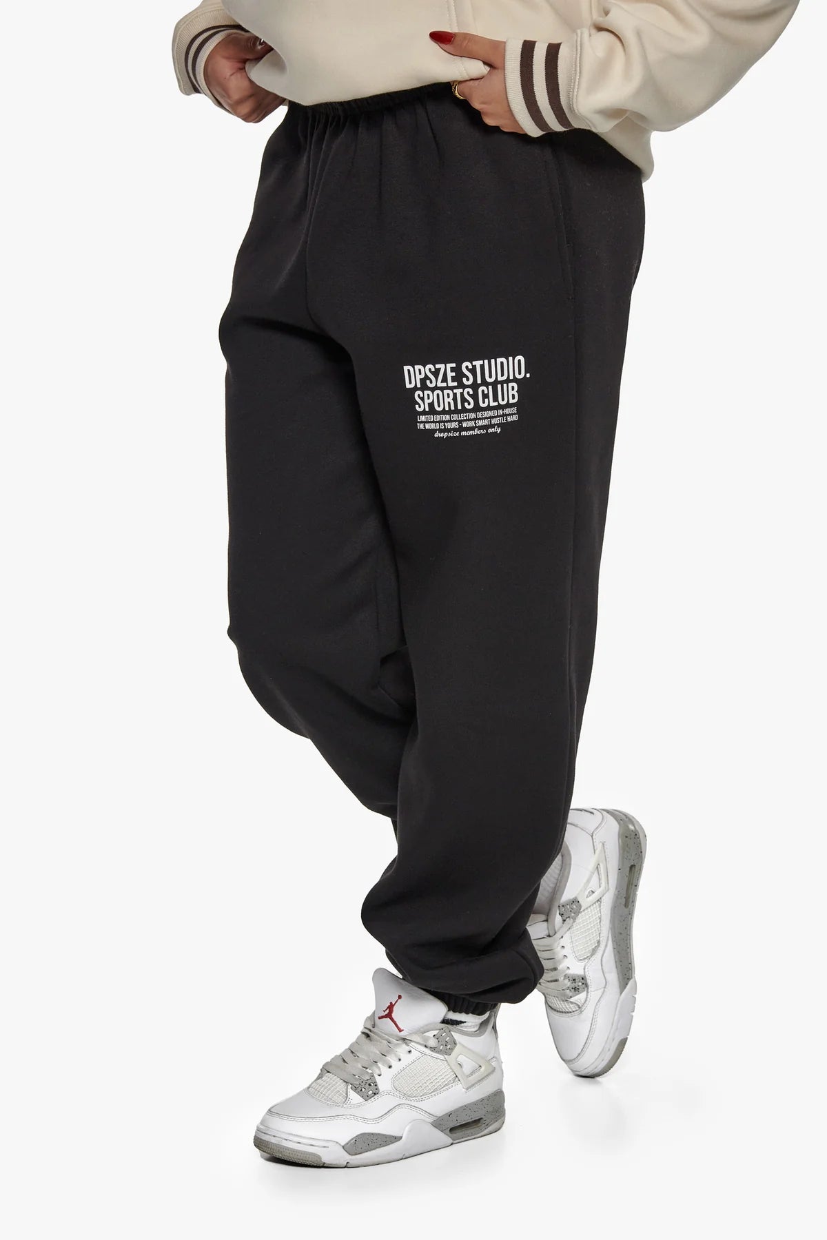 Dropsize Sportclub Woman Sweat Jogger Black