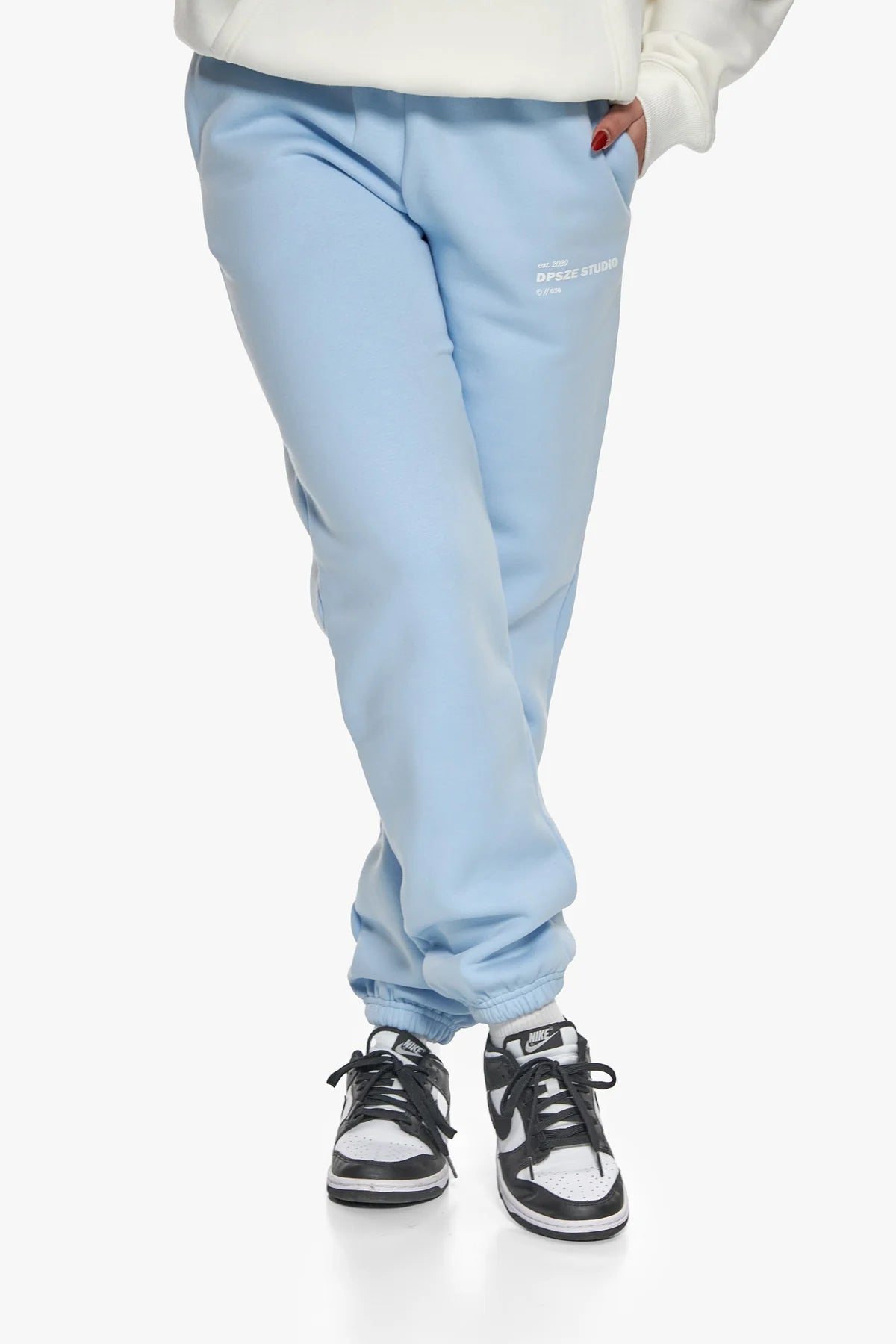 Baby blue nike joggers sale