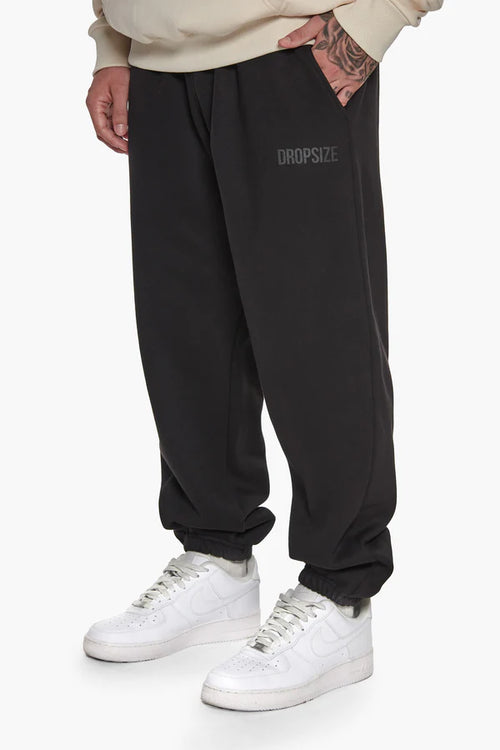 Dropsize Heavy Loose Fit Jogger Black
