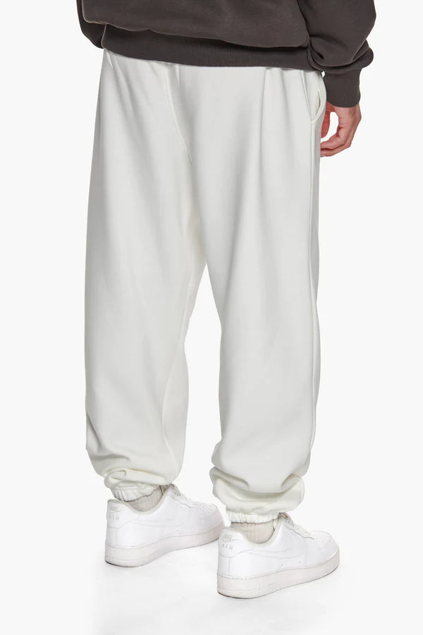 Dropsize Heavy Loose Fit Jogger Cream White