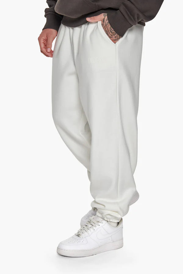 Dropsize Heavy Loose Fit Jogger Cream White