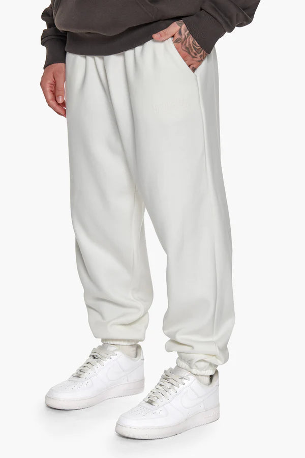 Dropsize Heavy Loose Fit Jogger Cream White