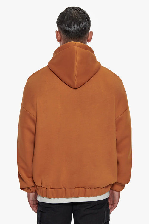Dropsize Super Heavy Oversize Zip Hoodie Pumkin