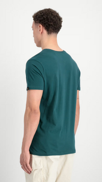 Alpha Industries Basic T-Shirt Force Green - Soulsideshop