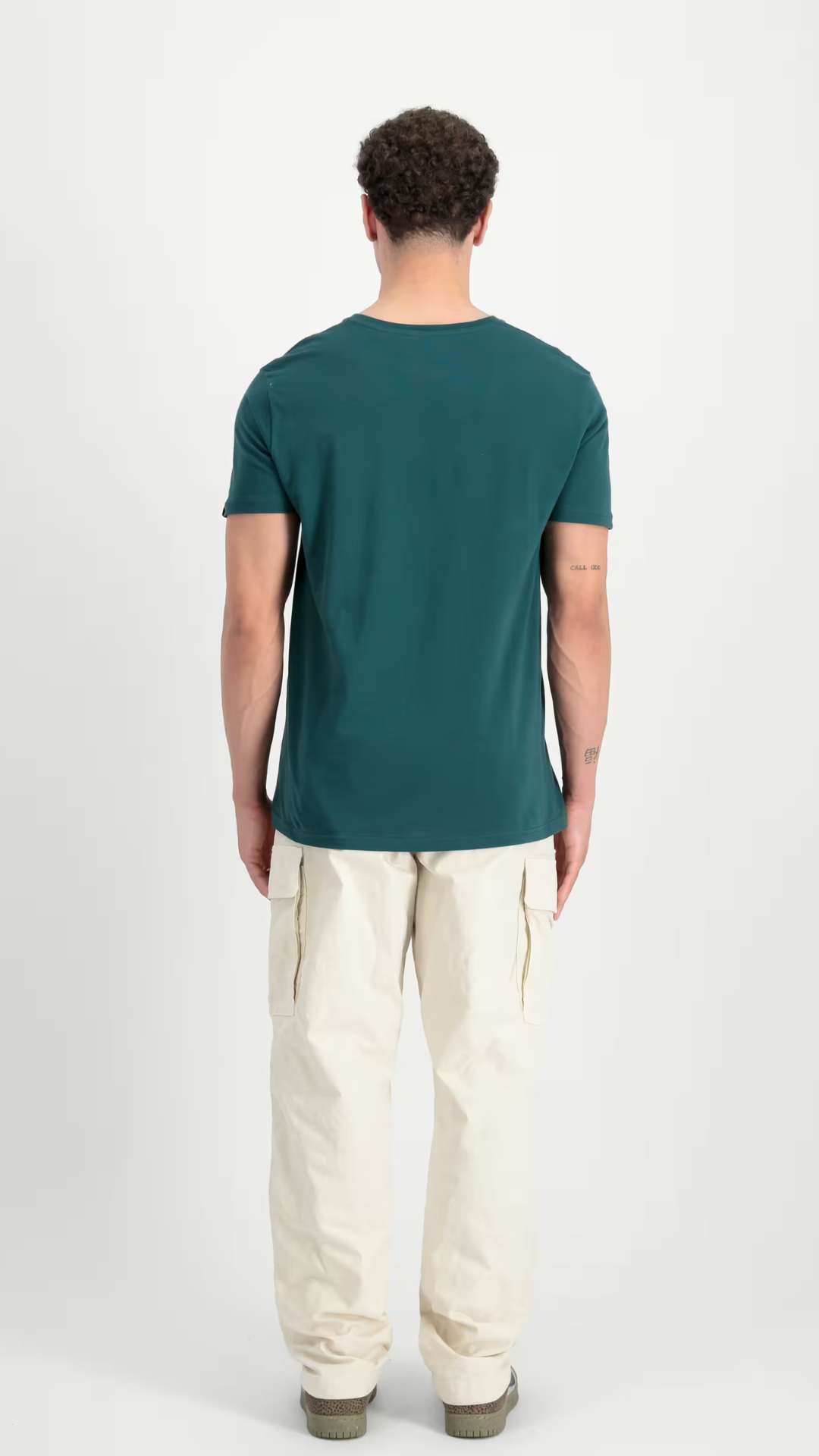 Alpha Industries Basic T-Shirt Force Green - Soulsideshop