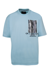 Carlo Colucci T-Shirt Milano Light Blue