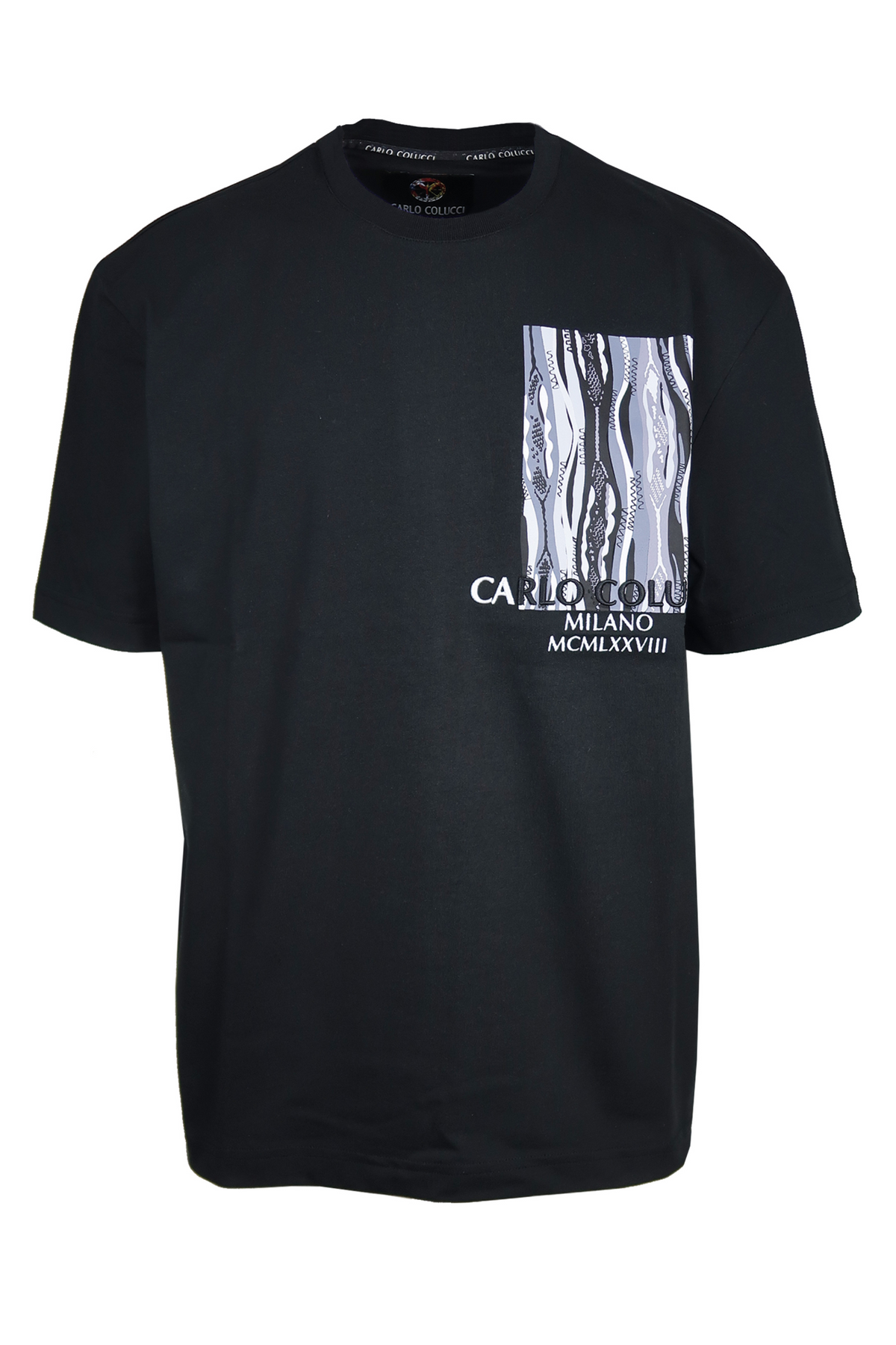 Carlo Colucci T-Shirt Milano Light Black