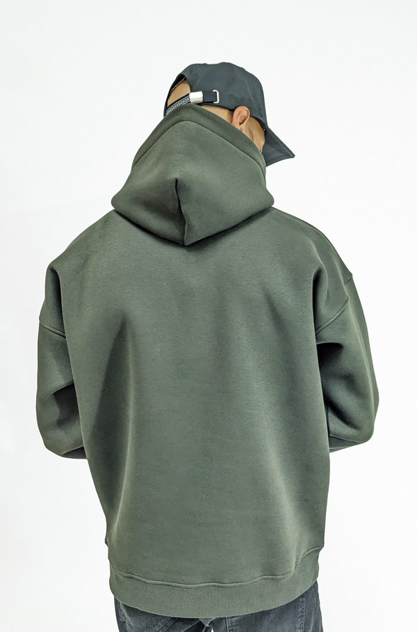 Hoodstar Oversize Hoodie Big D Green