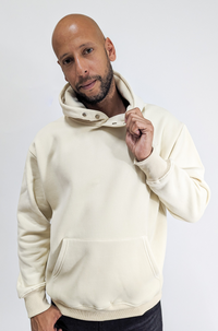 Sixth June Embroidered Hoodie Beige