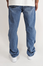 2Y Basic Relaxed Fit Denim Jeans Blue
