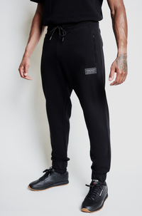 Heven Night  Sweatpants  Black/ Light Blue