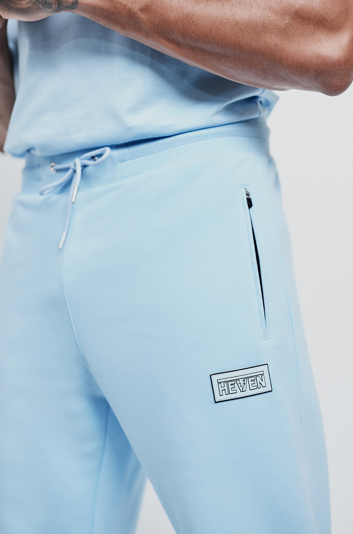 Heven Day Sweatpants Light Blue