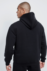 Heven Night  Hoodie Black/ Light Blue