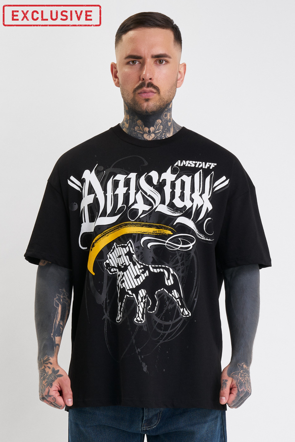 Amstaff Tekos T-Shirt Black - Soulsideshop