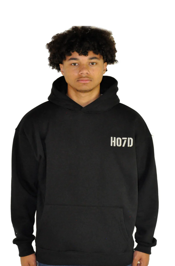 Hoodstar Oversize HO7D Hoodie Black