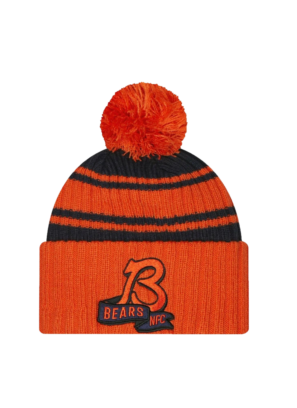 New Era NFL Bears Knit Beanie Orange