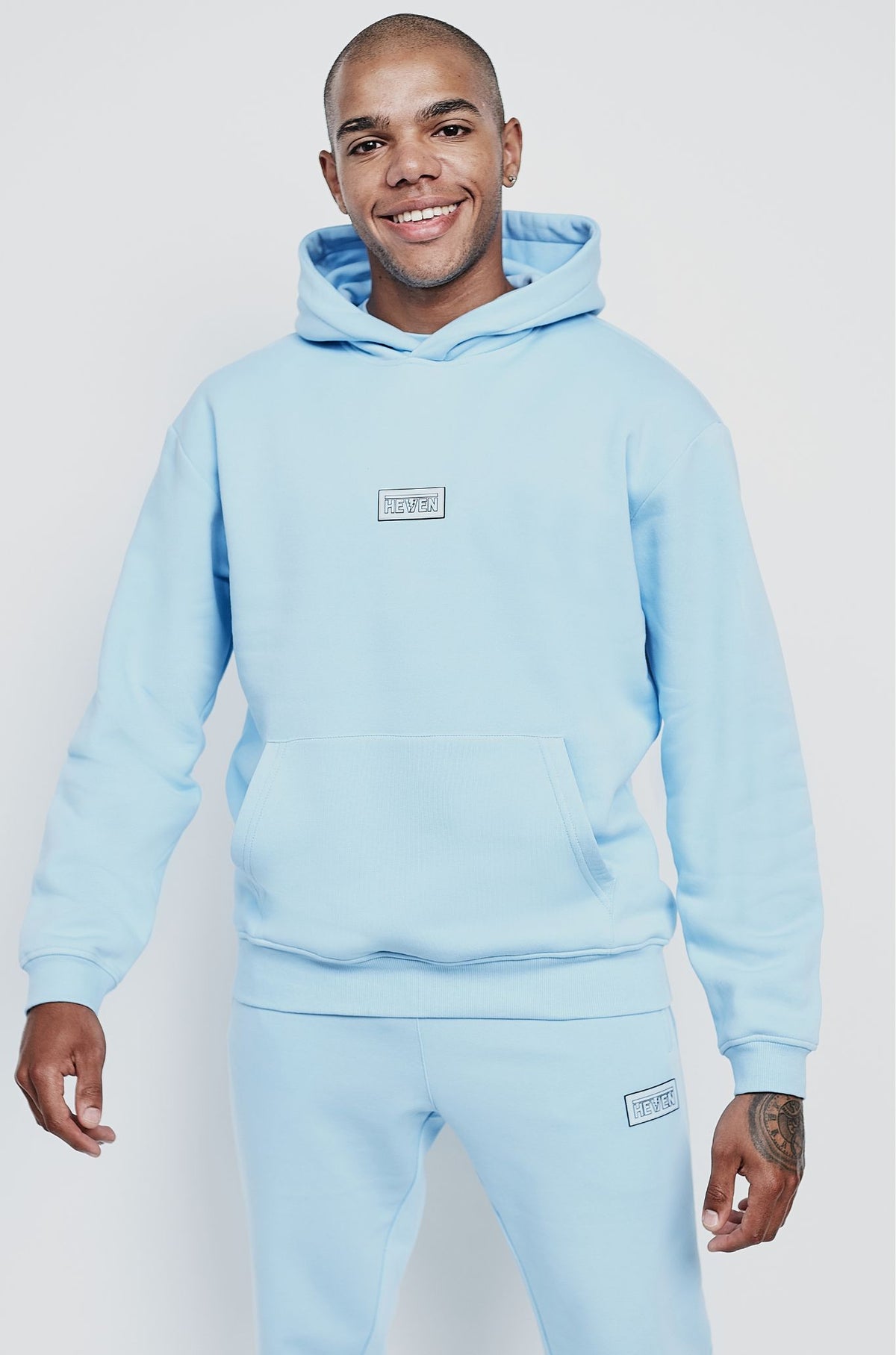 Heven Day Hoodie Baby Blue