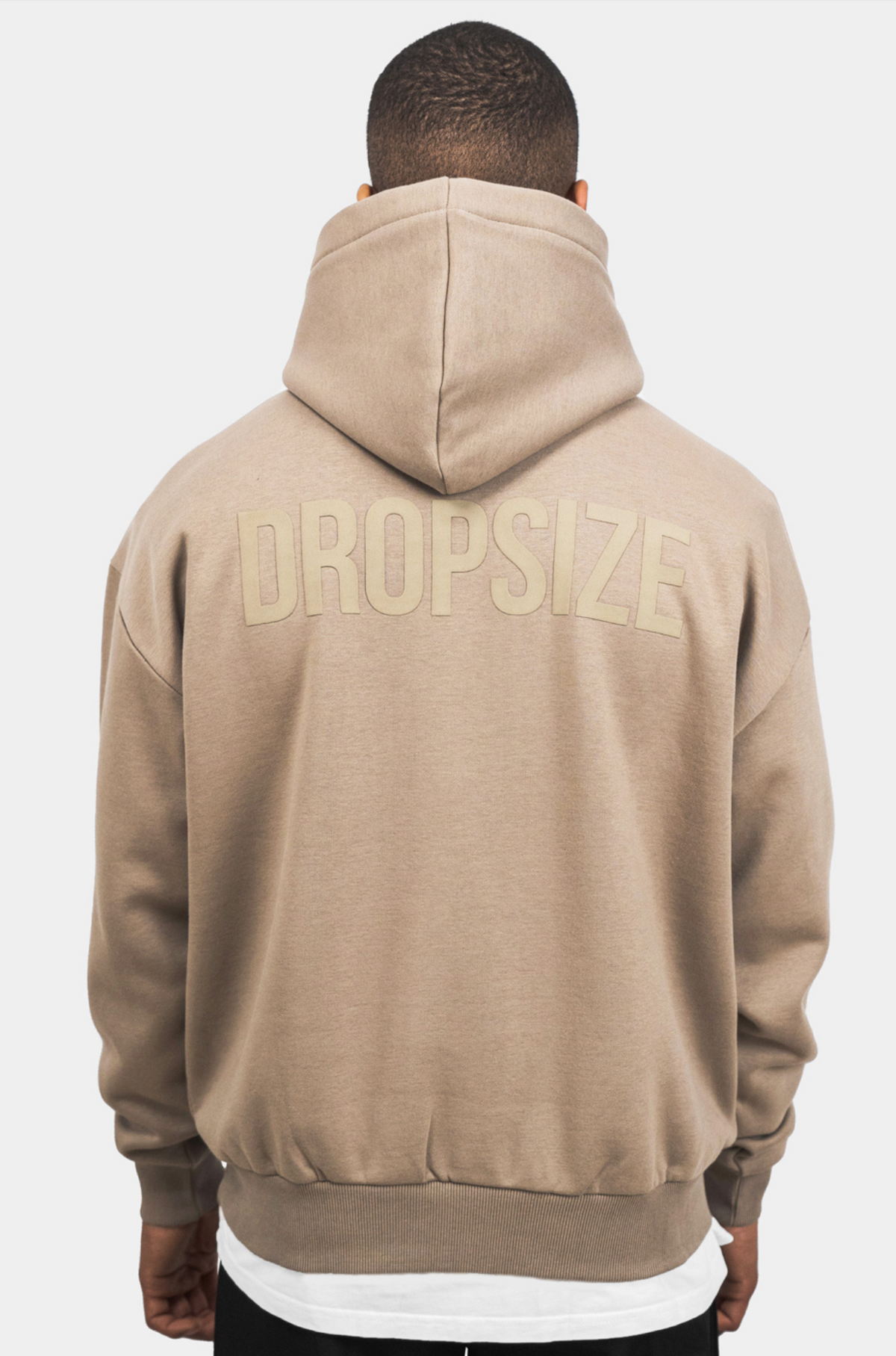 Dropsize Heavy Oversized Essentials Silver Mink