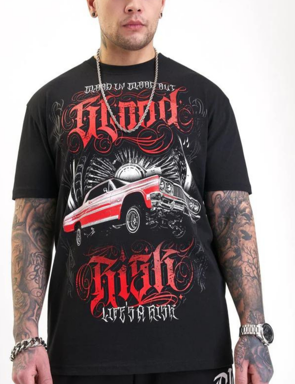 Blood In Blood Out Tavos T-Shirt Black