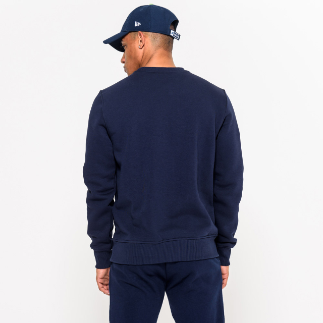 New Era Team Logo Sweatshirt Seattle Seahawks Navy