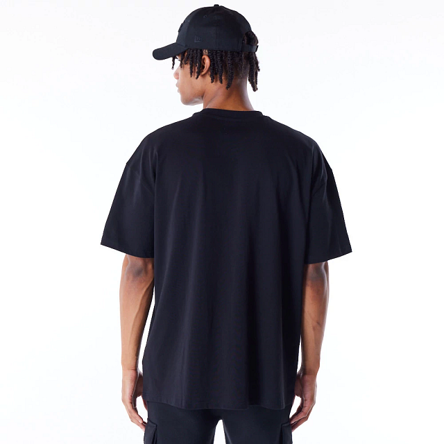 New Era Graphic Drop Shoulder Tee Los Angeles Lakers - Soulsideshop