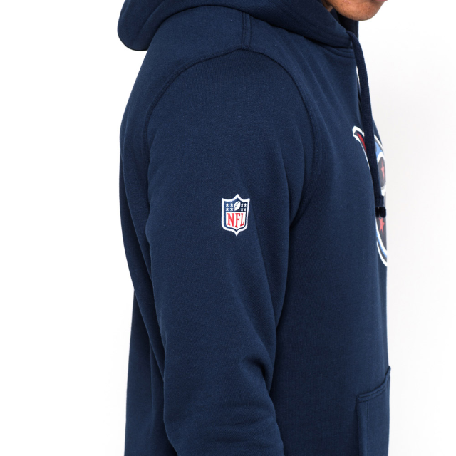 New Era Team Logo Hoodie Tennessee Titans Navy