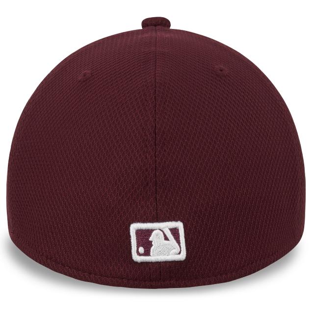 New Era New York Yankees Diamond 39THIRTY® Cap Wine Red