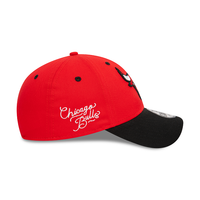 New Era Chicago Bulls Side Patch Cap 9FORTY Red/Black - Soulsideshop