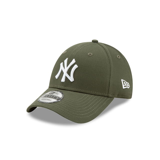 New Era New York Yankees Essential 9FORTY Verstellbare Cap Olive