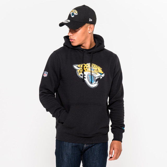 New Era Team Logo Hoodie Jacksonville Jaguars Black