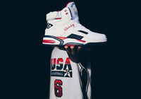 Ewing Sport Sneaker High Top Eclipse White Red Blue