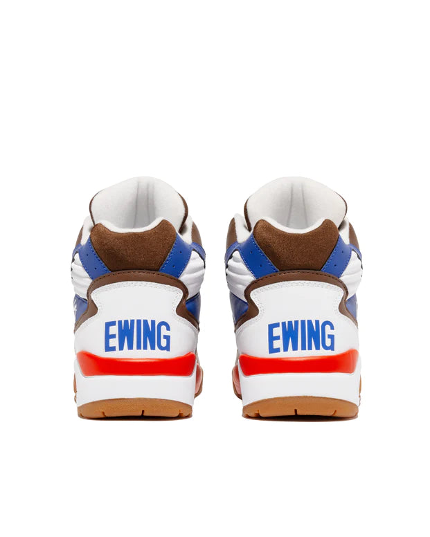 Ewing Sport Sneaker High Top Sport LITE White Brown Blue