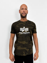 Alpha Industries Basic T-Shirt Camo - Soulsideshop