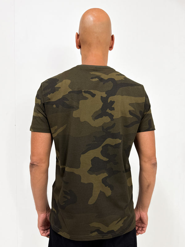 Alpha Industries Basic T-Shirt Camo - Soulsideshop
