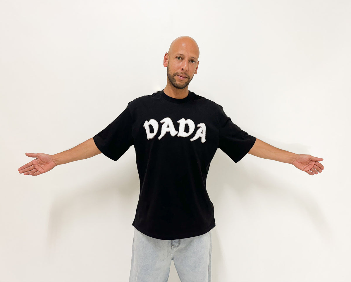Dada Supreme Frotee Logo T-Shirt Black - Soulsideshop