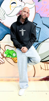 Dada Supreme Knife Logo Hoody Black - Soulsideshop