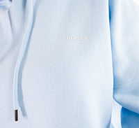 Soulside Frauen Oversized Hoodie - Heavy Basic Soul - Babyblau - Soulsideshop