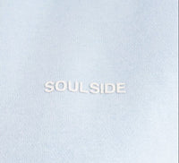 Soulside Frauen Heavy Cropped Hoodie - Cropped Basic Soul - Babyblue - Soulsideshop