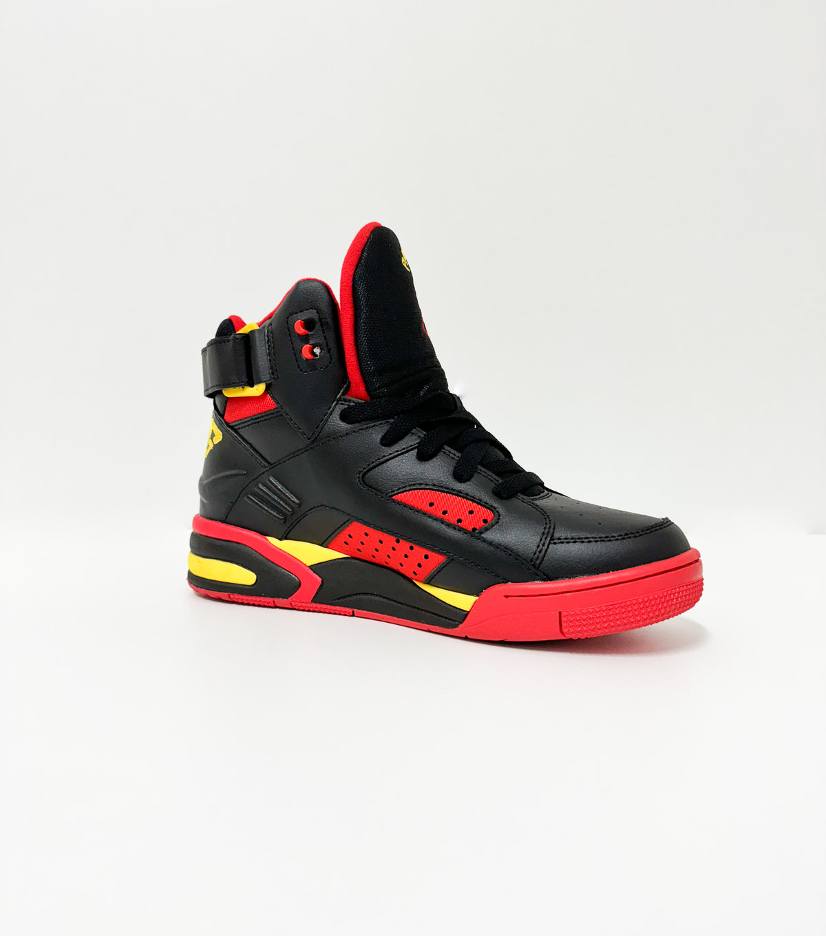Ewing Sport Sneaker High Top Eclipse Black/ Red/ Yellow E - Soulsideshop