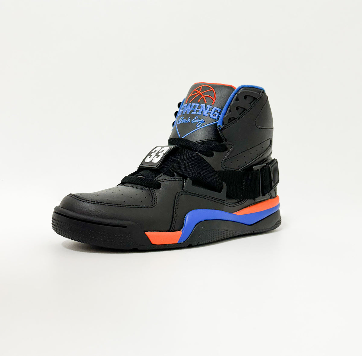 Ewing Sneaker High Top Concept OG PE Black/ Orange/Blue - Soulsideshop