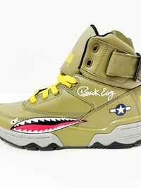 Ewing Sneaker High Top 33 HI x Kool G Rap Olive - Soulsideshop