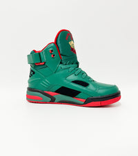 Ewing Sport Sneaker High Top Eclipse Green Black Red - Soulsideshop