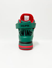 Ewing Sport Sneaker High Top Eclipse Green Black Red - Soulsideshop