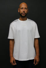 Carlo Colucci T-Shirt mit Permut Details White