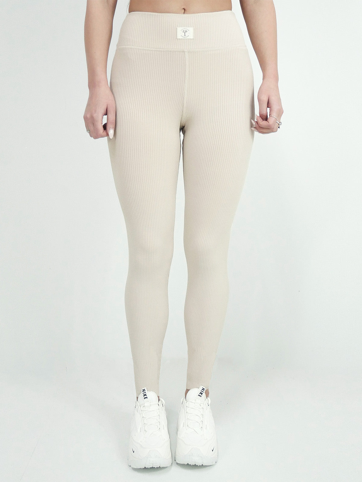 Chamakam Highwaist Leggings Beige - Soulsideshop